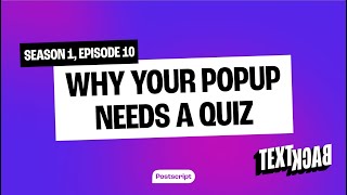 Why Your Poup Needs A Quiz