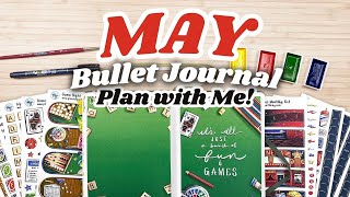 May 2025 PLAN WITH ME! 📖 Monthly Bullet Journal Setup LIVESTREAM!