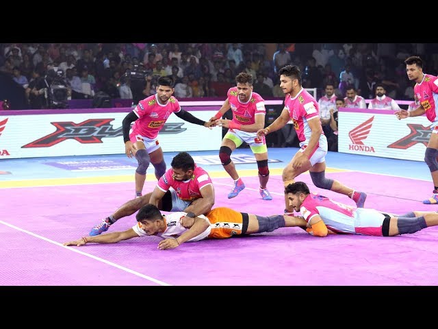 Pro Kabaddi 2019 Highlights: Jaipur Pink Panthers vs Puneri Paltan