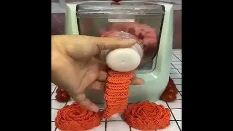 Noodle Nasıl Yapılır? | Noodle Makinesi