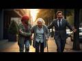 The Billionaire Froze When He Saw His Mother Lean on a Homeless Black Woman—Then Rushed Over…...