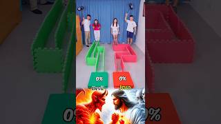Careful Steps Challenge!🦵✅✝️↔️❌👹 #deus #yeshu #god #dios #viral #jesus #christ #fy #foryou #shorts