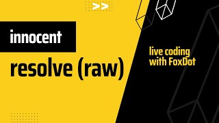 innocent - resolve (raw) // algorave live coding with FoxDot