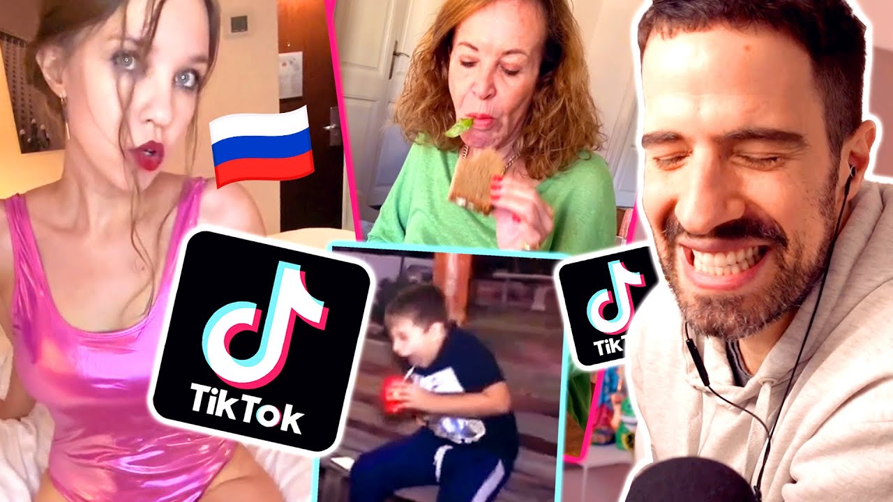 LA RUSA BUSCA MAXO + SEÑORA ENSEÑA a COMER SANDWICH - Tiktoks