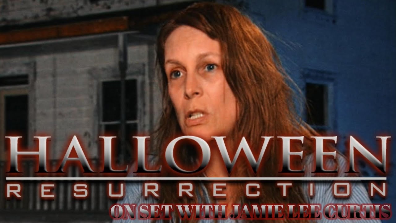 Halloween Resurrection: On Set With Jamie Lee Curtis 