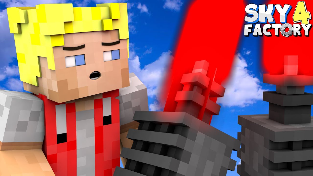 MEGA 2 Gigawatt LASER! - Minecraft Sky Factory 4 (Prestige Mode) - #45 - Deutsch hypixel skyblock redstone