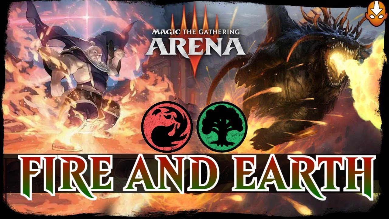 EARTH AND FIRE | MTG Arena Gruul Ramp Stompy Multi Attack Standard Deck AVATAR