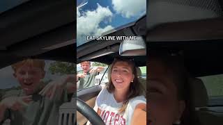 Cinci staple #cincinnati #skyline #mukbang #fyp #viral #mysteriousjulia #shorts