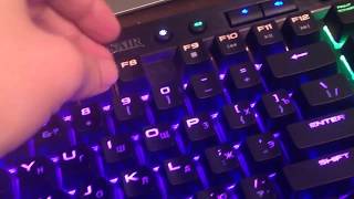 Механическая клавиатура Corsair Rapidfire K65