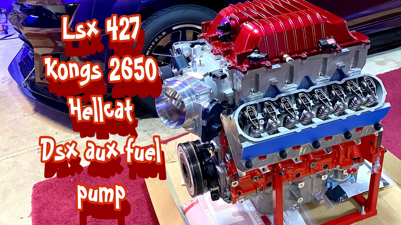 1000+ HP ZL1 Camaro, Hellcat & DSX aux fuel pump YouTube