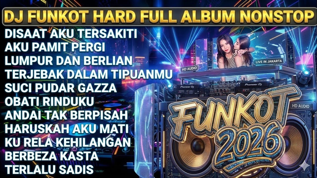 FUNKOT HARD 2026 - DISAAT AKU TERSAKITI X AKU PAMIT PERGI (FULL ALBUM NONSTOP) 