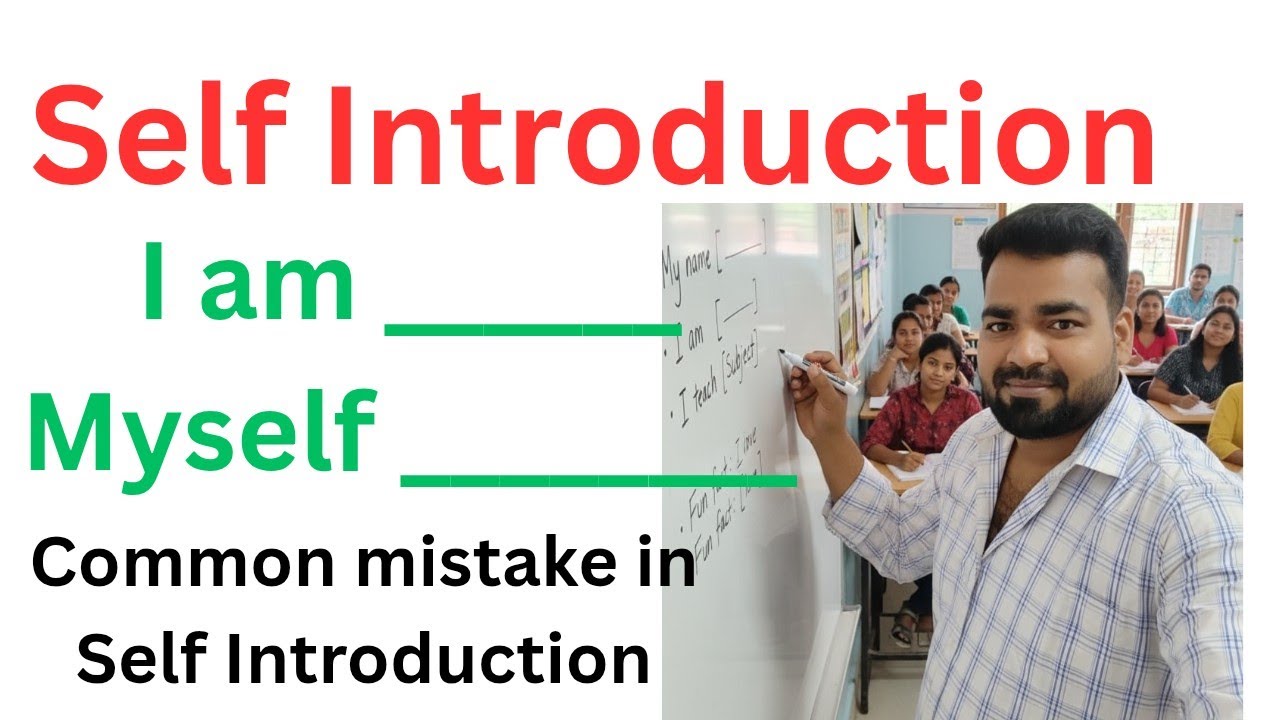 Self Introduction for all.A good and proper way to introduce myself ...