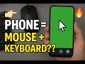 "Turn Your Phone Into a Mouse & Keyboard! 😱 No Extra Device Needed |#RemoteMouse #TechTutorial