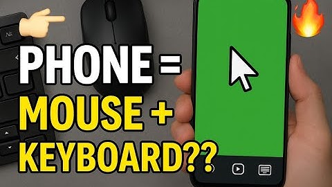 "Turn Your Phone Into a Mouse & Keyboard! 😱 No Extra Device Needed |#RemoteMouse #TechTutorial