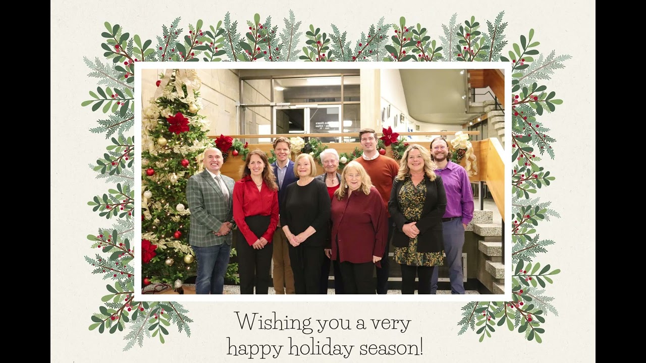 2025 Saanich Mayor & Council Holiday Message