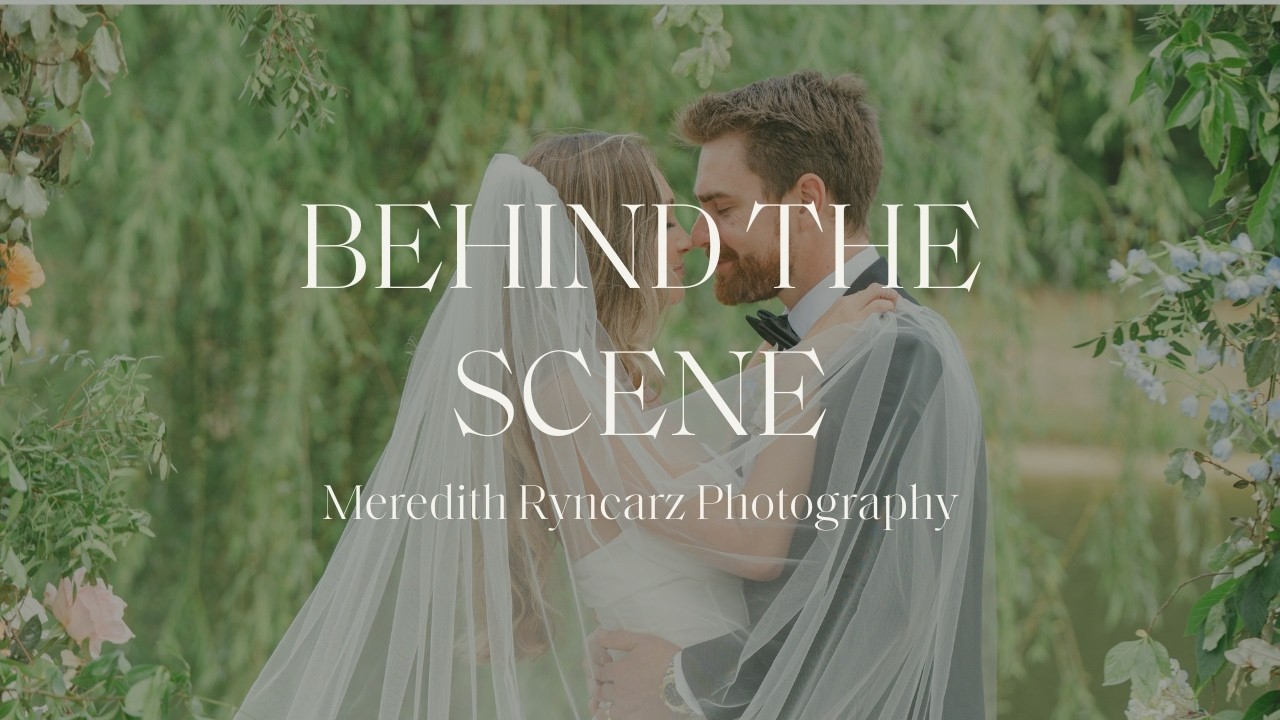 Behind The Scene Wedding Photography : Taylor & Toby At Chateau 1800