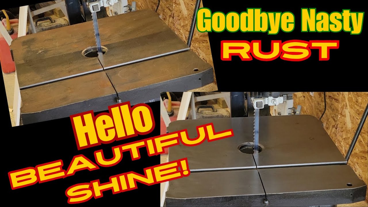 Banish rust from your bandsaw or table saw easily.