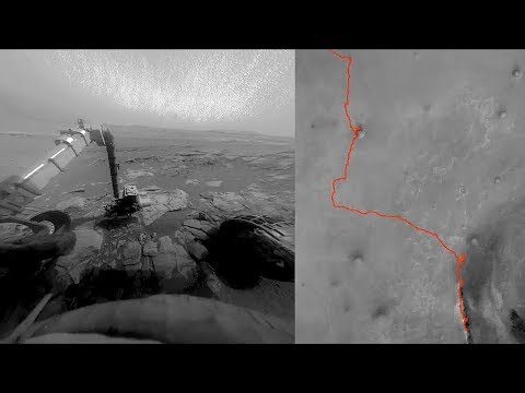 Opportunity Rover On Mars (2004 - 2019)