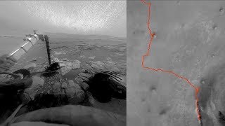 Opportunity Rover On Mars (2004 - 2019)