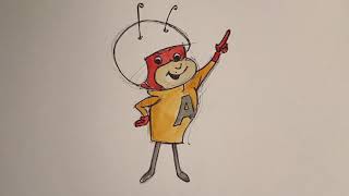 Atom Karınca Atom Karınca Nasıl Çizilir Atom Karınca Çizimi Atom Ant Drawing