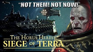 Why was Horus Scared of the ULTRAMARINES Arrival in the Siege of Terra?
