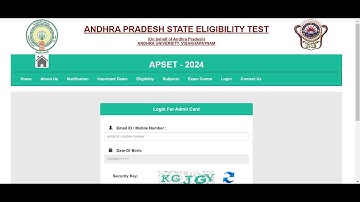 AP SET Admit Card 2024 – Hall Ticket Download?????