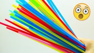 9 Amazing Drinking Straw Life Hacks And Craft Ideas