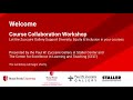 Course collaboration workshop with the zuccaire gallery
