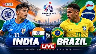 India vs Brazil LIVE | International Football Clash 2026 | IND vs BRA screenshot 5