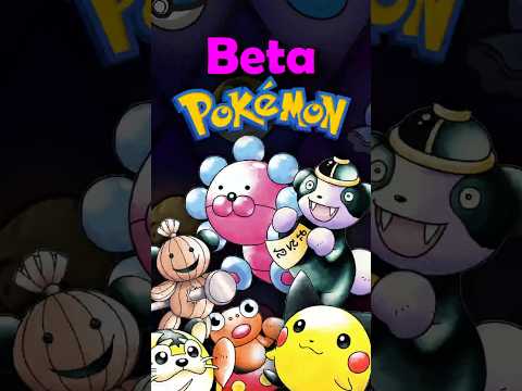 Unreleased Beta Pokémon #pokemon  #nintendo #gaming