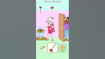 Clean all the mess: Impossible date 😍 Android X iOS #shorts