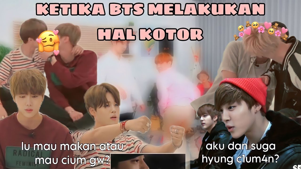BTS MELAKUKAN HAL KOTOR | BTS MOMENTS BIKIN PIKIRAN TRAVELLING part.2 (BTS Funny Moments Sub Indo)