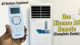 Hisense Air Conditioner: All Buttons and Functions Explained (How to Use)