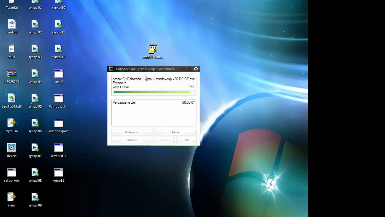 [How To]Windows Media Player11 auf gecracktem Windows installieren(German HD Tutorial)