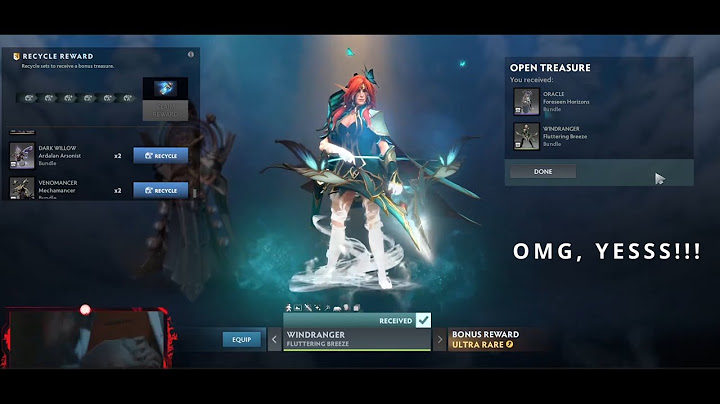 Hunting for Windranger Arcana in Winter 2024 Heroes' Hoard