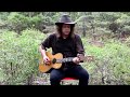 Sweet Home Chicago on Antique Parlor Guitar - Delta Blues - Edward Phillips