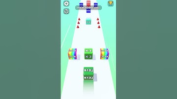 Jelly Run 2048 ♾️ INFINITY | High Scoring Game !!! | Part #099 | EAQ Gaming #games #shorts