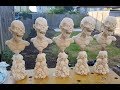 Sculpting a Zombie from Monster Clay Part 3 - Pressure Casting