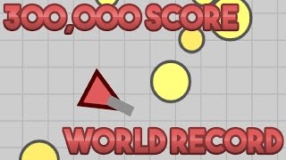 Spaceblast.io WORLD RECORD - 300,000 Points (New Diep.io-like .io game)