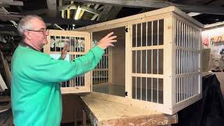 Indoor dog kennels/crates by mark Anthony Hannah a.k.a. Starskys hutches and garden arches