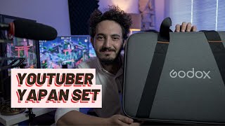 Alanı youtuber yapan tam set Godox ML Kit 2 screenshot 5