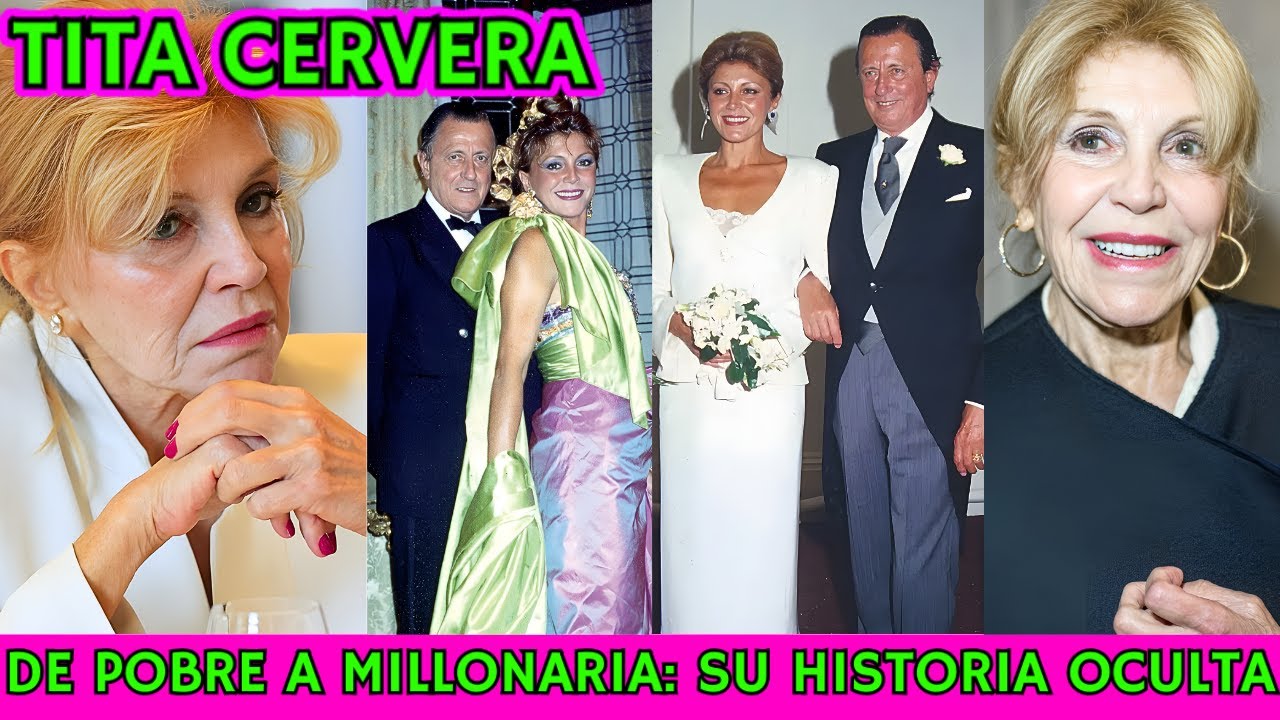 💥 La HISTORIA JAMÁS CONTADA de TITA CERVERA BIOGRAFÍA ESCÁNDALOSA de la BARONESA THYSSEN