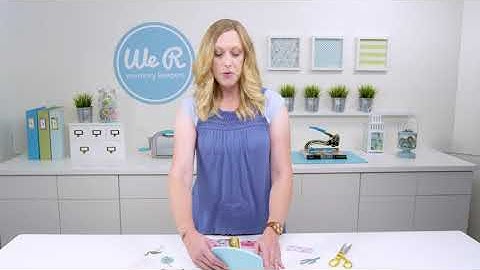 We R Memory Keepers Planner Punch Board Tips &Tricks