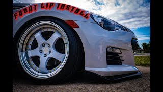 Front Lip Install On My 2013 Brz