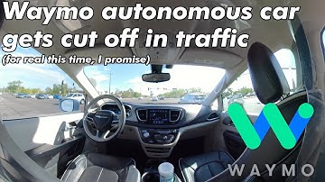 Waymo Autonomous Car Gets Cut Off in Traffic | JJRicks Rides With Waymo #38