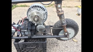 Electric Mini Bike ready for upgrade - YouTube