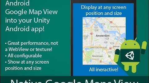Google Maps View Unity Plugin v1.0