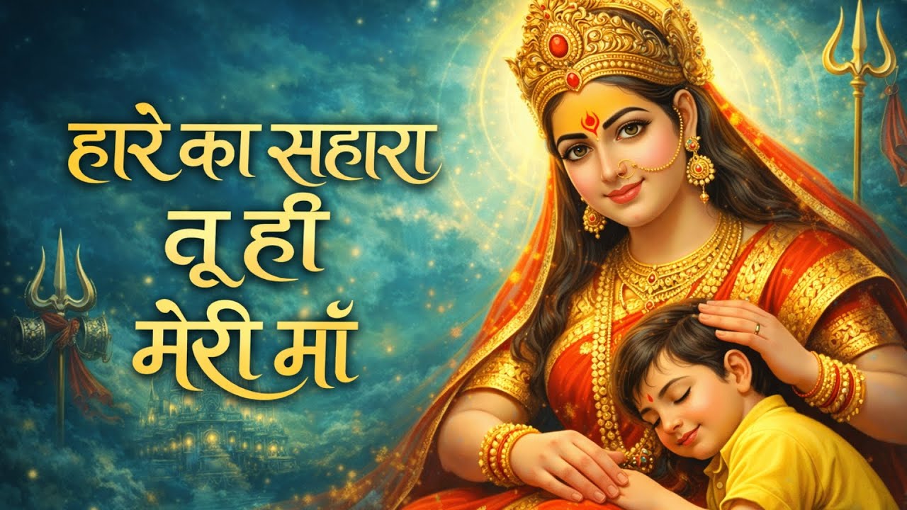 हारे का सहारा तू ही मेरी माँ 🙏 | Heart Touching Devi Prayer | Emotional Bhajan