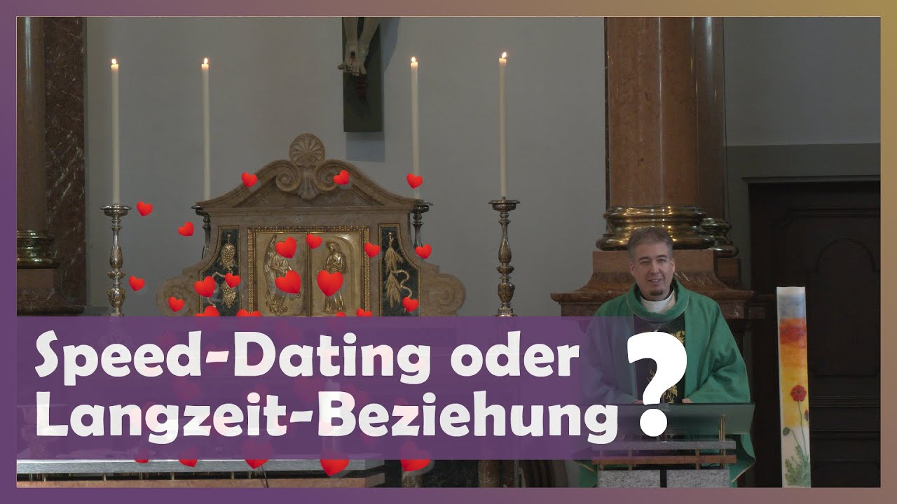 Don Philipp Isenegger: Speed-Dating oder Langzeitbeziehung? - YouTube
