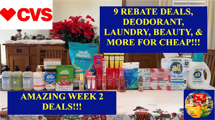 CVS Deals & Couponing Haul 12/21-12/27 Lots of Ibotta Rebates, Unadvertised Deals, & Cheap Products!